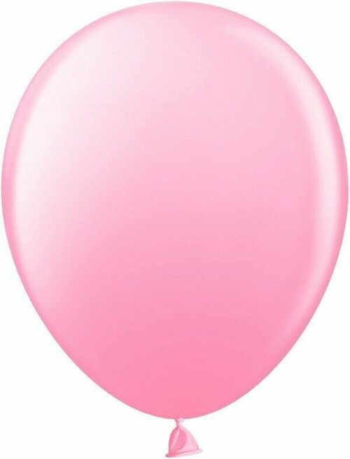 Шарики воздушные (10/25 см) Розовый, пастель, 100 шт. набор шаров на праздник
