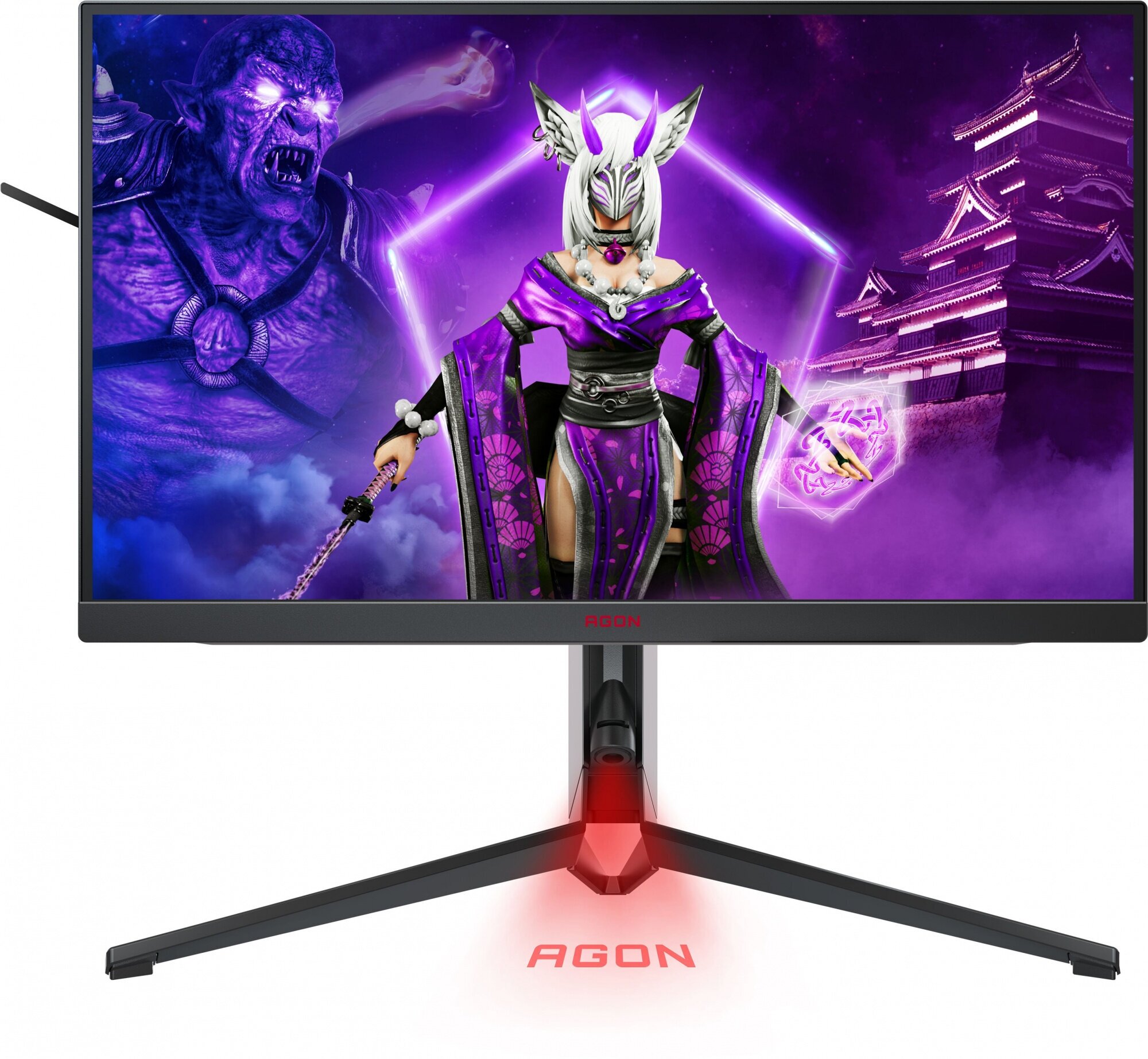 Монитор AOC 27" Agon AG274QXM черный IPS LED 16:9 HDMI M/M матовая HAS Piv 600cd 178гр/178гр 2560x1440 170Hz G-Sync F