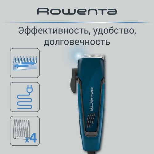 Набор для стрижки Rowenta TN1608F0 сине-терракотовый 269900₽