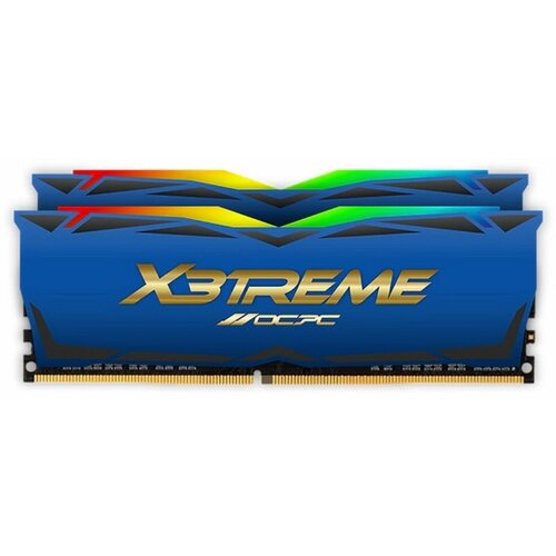 Модуль памяти OCPC 32GB X3 RGB DDR4 3600 BLUE LABEL CL18