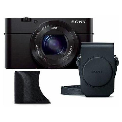 Цифровой фотоаппарат Sony Cyber-shot RX100 III с ручкой и чехлом 9900000₽