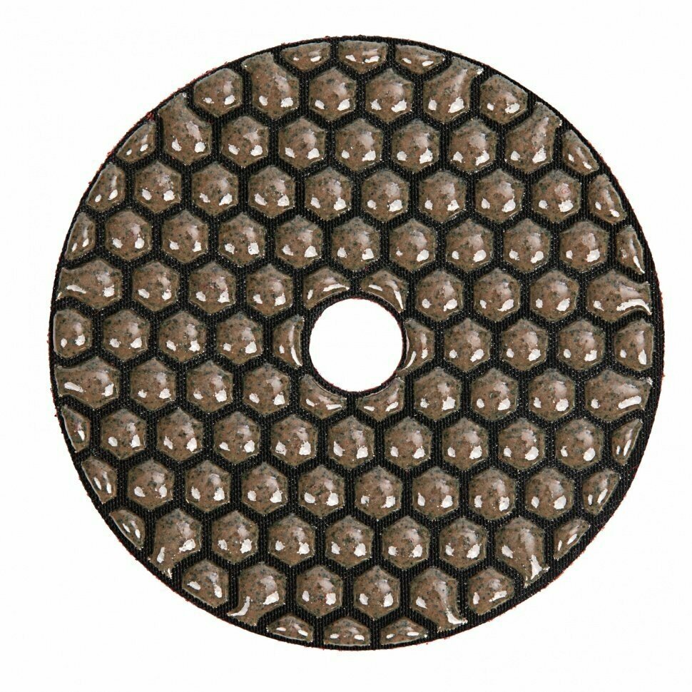 Алмазный гибкий шлифовальный круг Matrix, d=100 мм, P50, сухое шлифование, 5 шт. Matrix 7436637 - фотография № 7