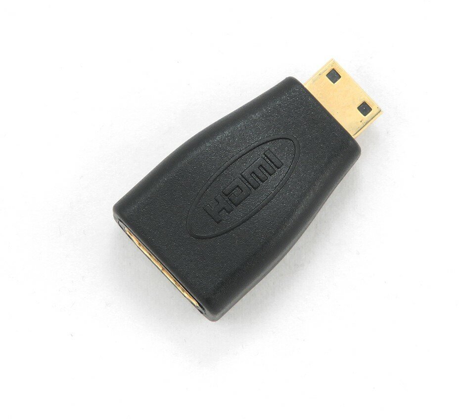Переходник/адаптер Cablexpert HDMI - mini HDMI (A-HDMI-FC), 0.04 м, черный Gembird - фото №12