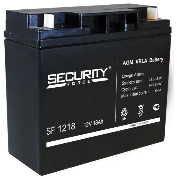 Security Force Аккумуляторная батарея SF 1218