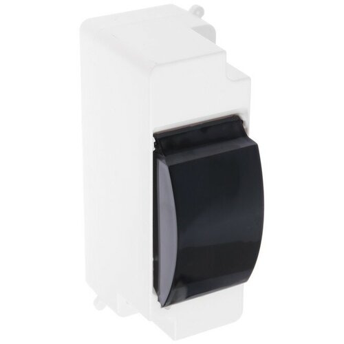 Luazon Lighting Щит Luazon Lighting ЩРН-П-2 на 2 модуля IP30 с крышкой навесной пластик цвет белый 444₽