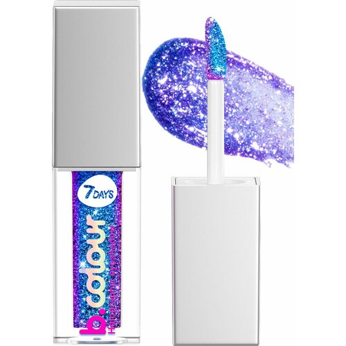 Мерцающие жидкие тени 7Days BColour для век 02 55мл 1349₽