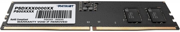 Модуль памяти 8GB PATRIOT PSD58G520041, DIMM, DDR5-5200