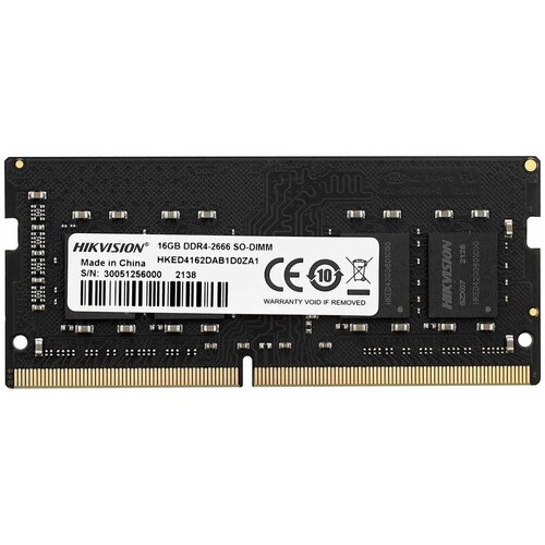 Память оперативная DDR4 16Gb Hikvision 2666MHz (HKED4162DAB1D0ZA1/16G)