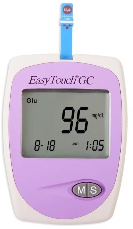 Анализатор крови EasyTouch GC бытовой (глюкоза, холестерин)