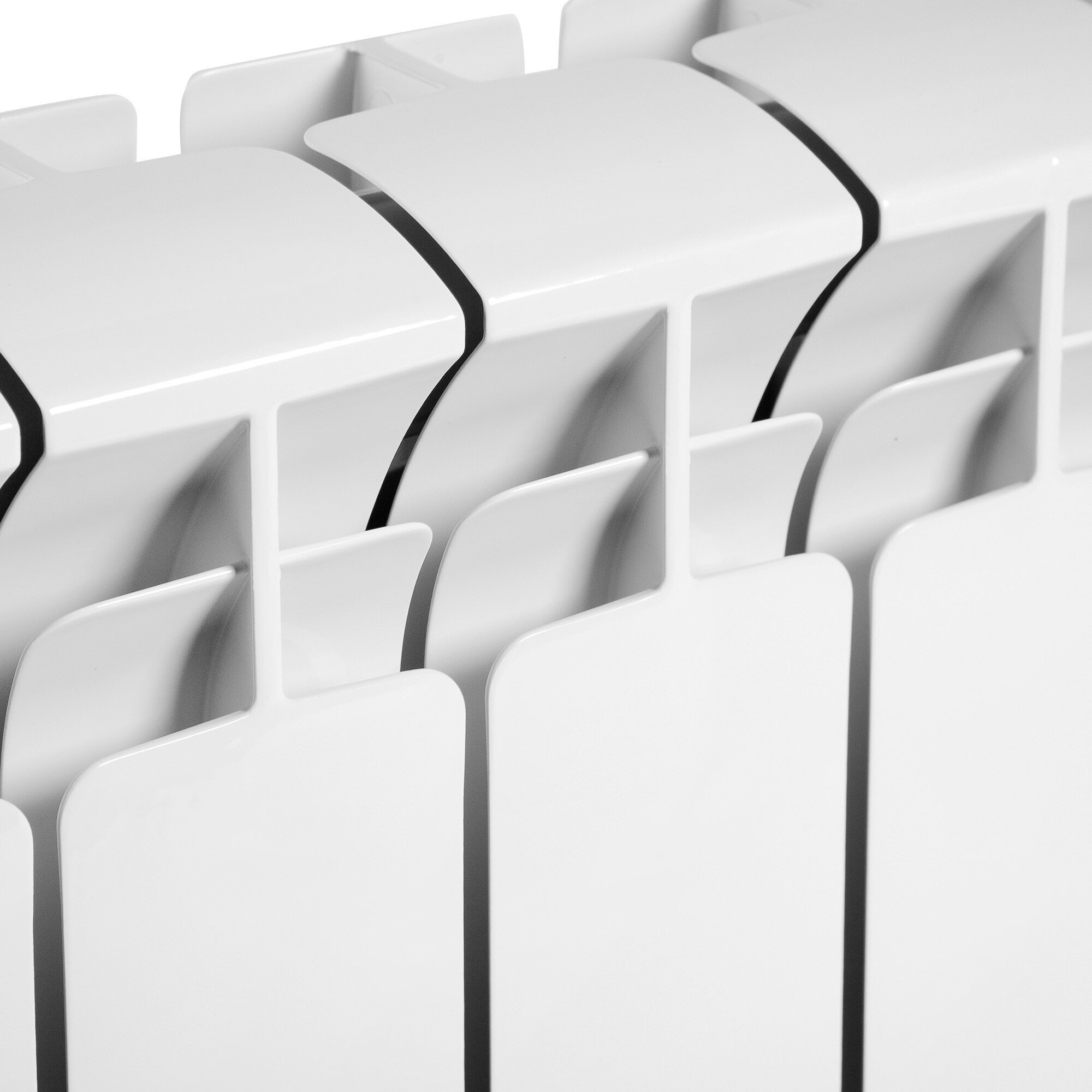 Радиатор секционный Rifar Base 200, кол-во секций: 8, 8.32 м2, 640 мм ...