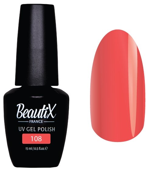 Beautix Гель-лак UV Gel Polish, 15 мл, 108