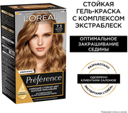 L'Oreal Paris Preference стойкая краска для волос, 7.3 Марсель