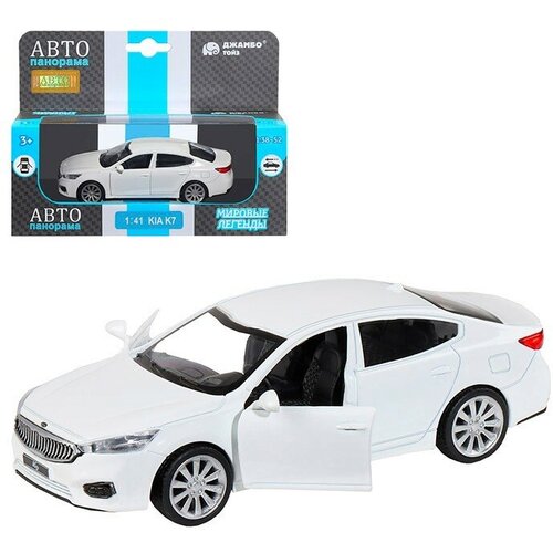 Модель 1:41 KIA K7, белый 1251437JB Автопанорама