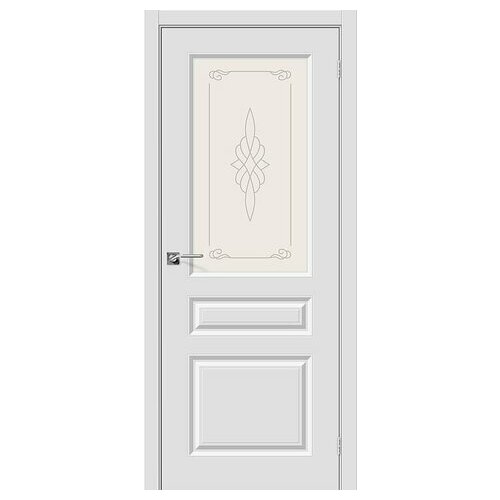 Межкомнатная дверь Двери Браво Скинни-15 П-23 (Белый) скинни 15 белый п 23