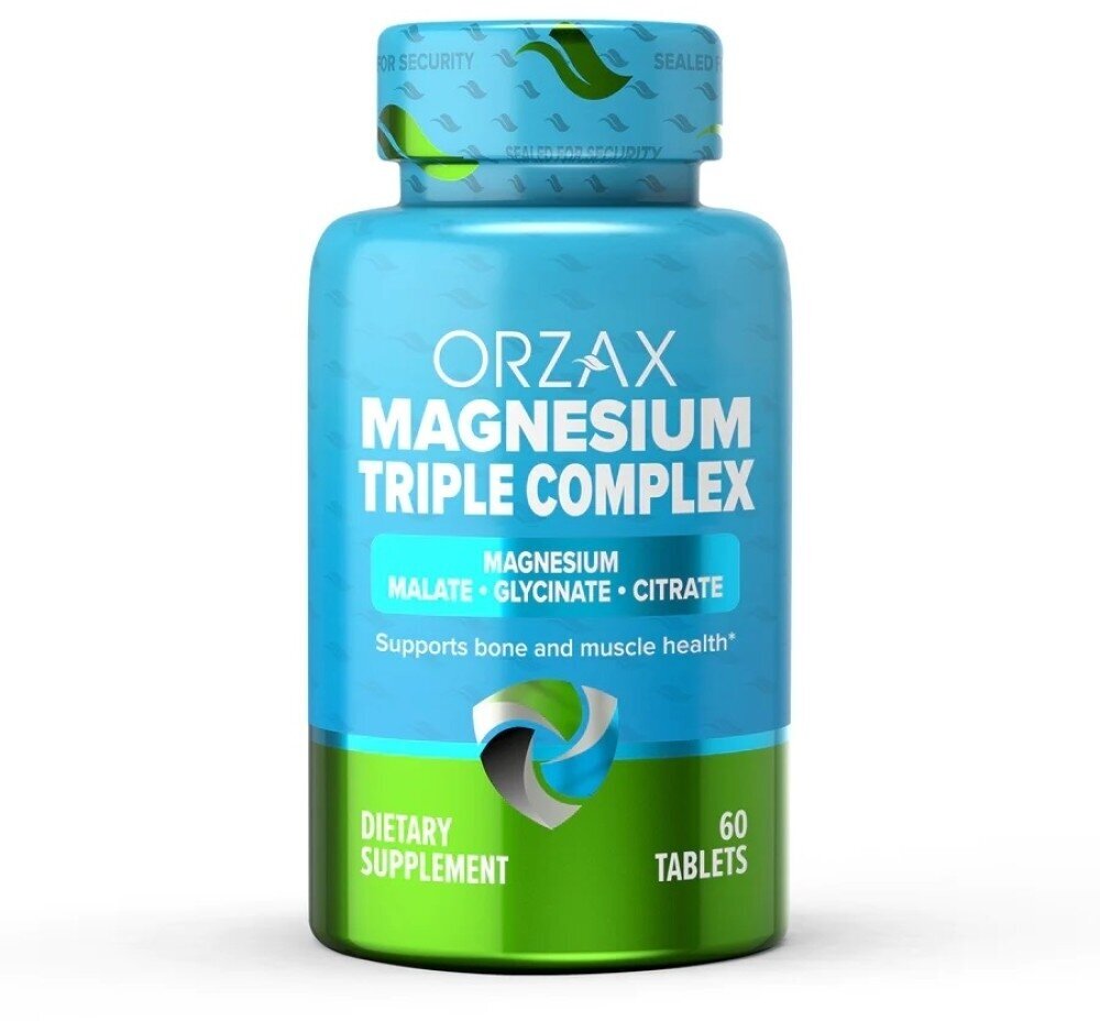 Orzax Magnesium Triple Complex 60 табл (Orzax)