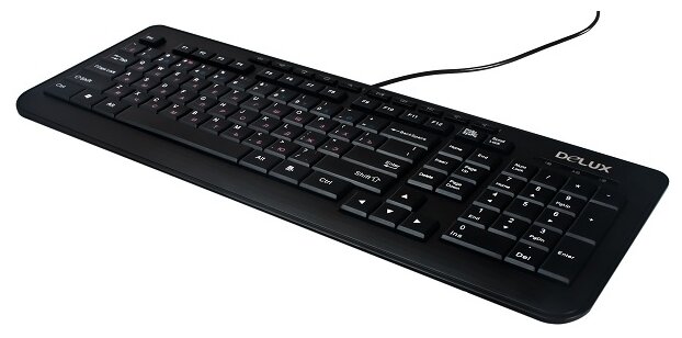 Клавиатура Delux K3100 Black USB