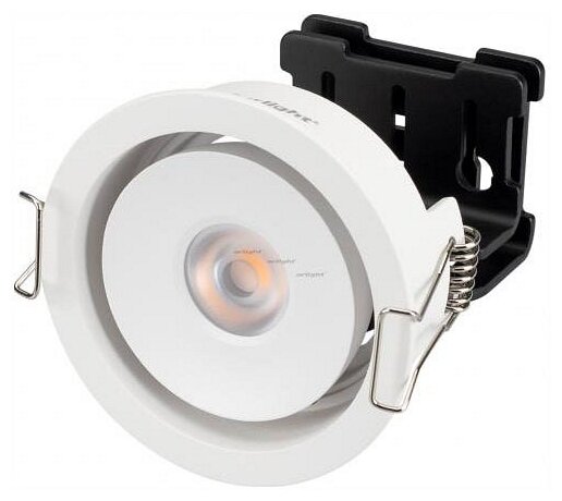 Светильник Arlight CL-SIMPLE-R78-9W Day4000 (WH, 45 deg), LED, 9 Вт, теплый белый, цвет арматуры: белый, цвет плафона: белый