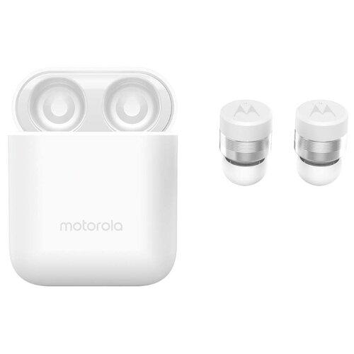 фото Беспроводные наушники motorola vervebuds 110 white