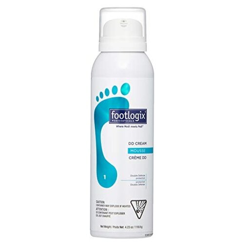 Мусс-крем легкий двойная защита Footlogix DD Cream Mousse Dermal Infusion Technology Мусс-крем, 119,9 мл