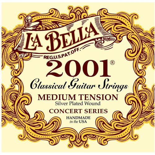 LA BELLA 2001M - Струны для классической гитары