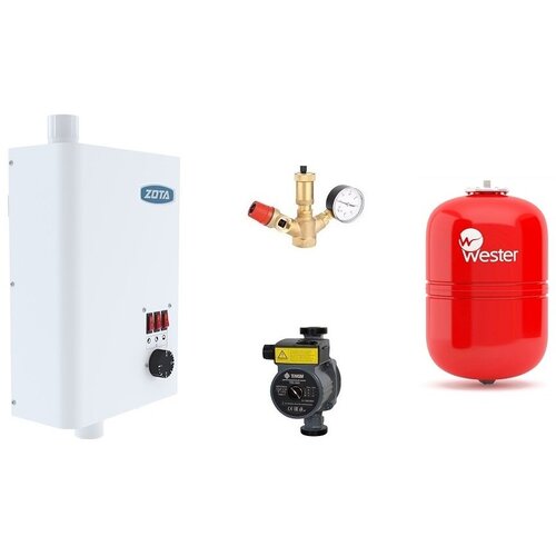 Электрический котел ZOTA Balance 3 насос TAEN 256 TAEN Группа безопасности Бак Wester WRV 8 1712900₽