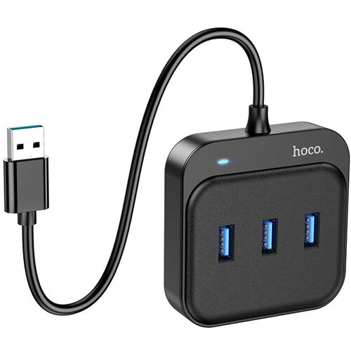 Хаб USB Hoco HB31 4xUSB 3.0 Black 6931474784865