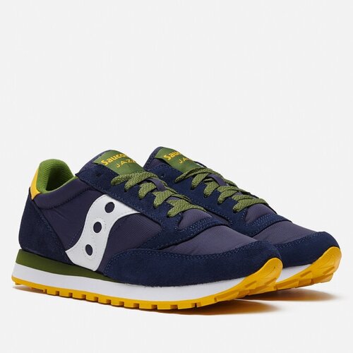 Кроссовки Saucony Jazz Original, натуральная замша, размер 46.5, синий