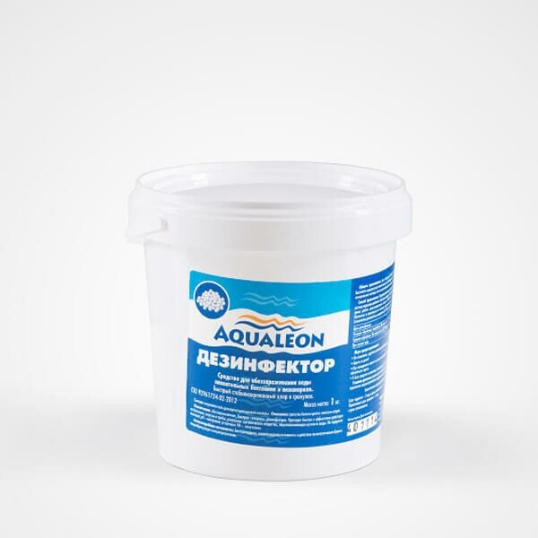 Быстрый хлор в гранулах"Aqualeon" (1 кг) - фотография № 1
