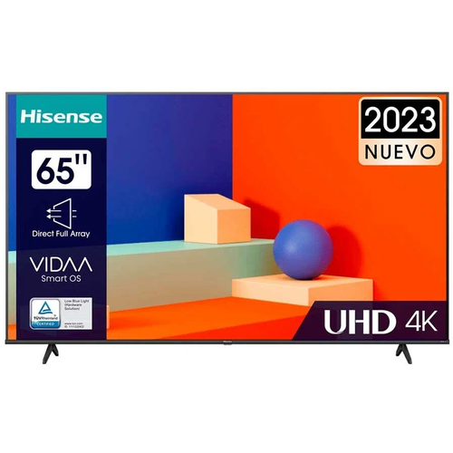 Телевизор LED Hisense 65 65A6K черный 4K Ultra HD 60Hz DVB-T DVB-T2 DVB-C DVB-S DVB-S2 WiFi Smart TV