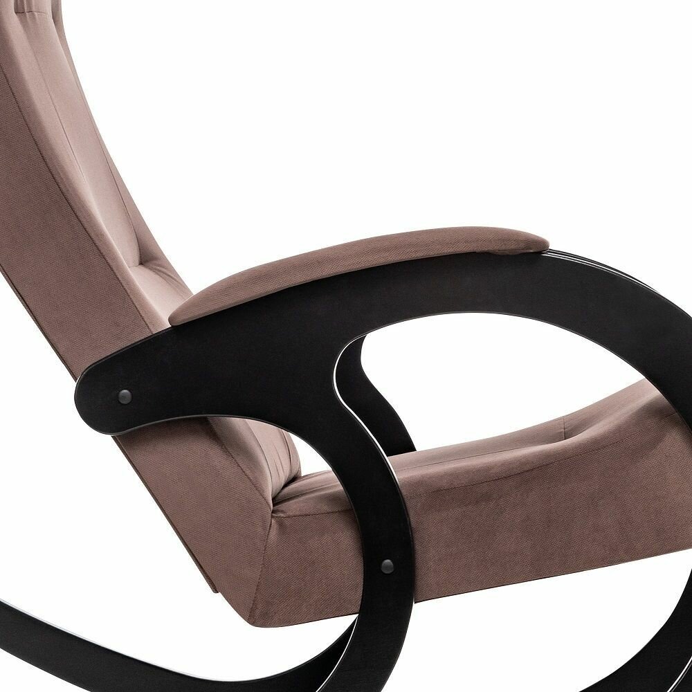 Кресло качалка Модель 3, Венге, ткань Maxx 235 - фотография № 6