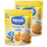 Каша Nestlé молочная пшеничная с тыквой, с 5 месяцев, 220 г, 2 шт., дойпак - изображение