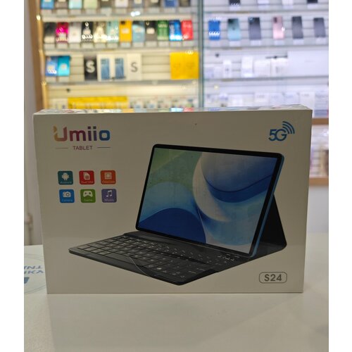 Планшет Umiio S24 Планшет для работы Планшет для игр Планшет с клавиатурой и стилусом Серый 1099000₽