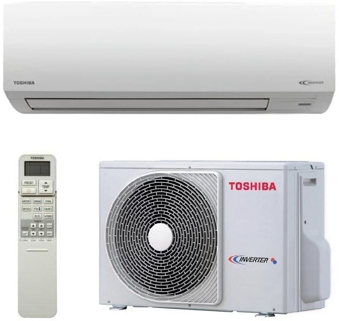 Настенный кондиционер Toshiba (сплит-система) RAS-13S3KV-E/RAS-13S3AV-E - фотография № 5