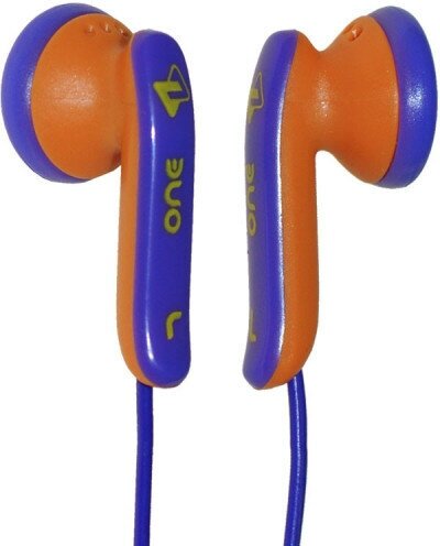 Наушники Fischer Audio JB One, фиолетовый/оранжевый