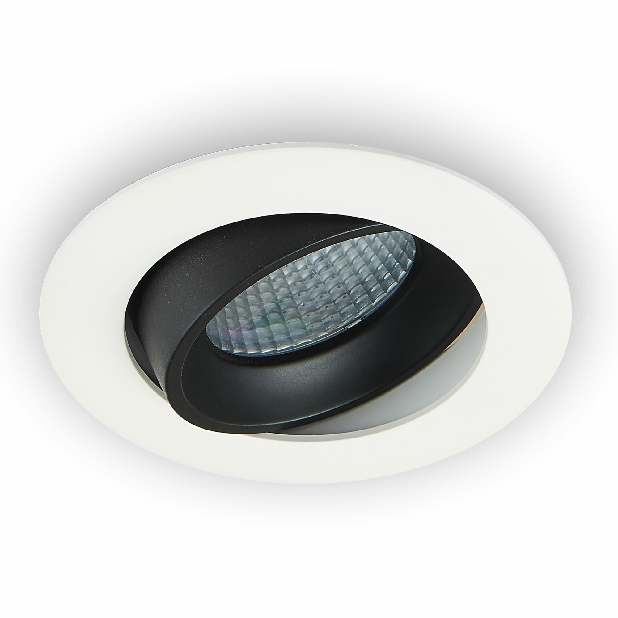 Встраиваемый светильник светодиодный Citilux Альфа CLD001NW4 черный белый