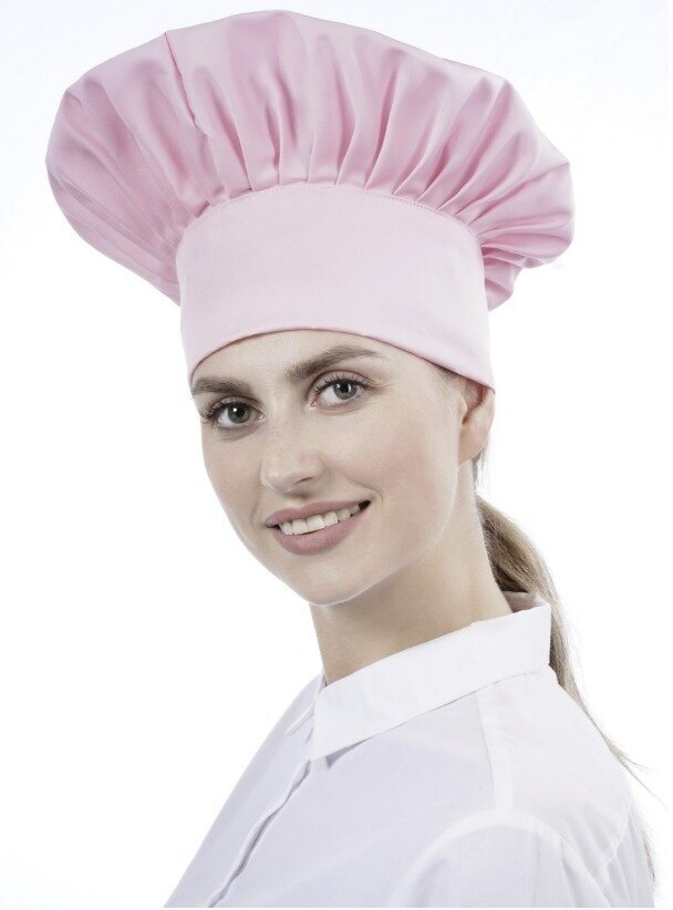 Колпак поварской розовый/шапка повара/одежда повара/головной убор/для кухни
