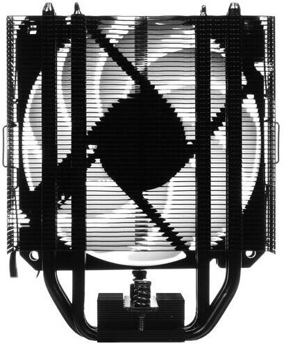 Кулер для процессора ZALMAN CNPS9X PERFORMA BLACK ARGB, 120mm FAN, 4 HEAT PIPES, 4-PIN PWM, 700-1800 RPM, 28DBA MAX, HYDRO BEARING, FULL SOCKET SUPPORT (CNPS9X PERFORMA BLACK ARGB) - фото №6