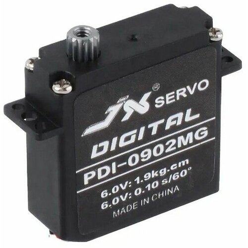 сервомашинка цифровая jx servo pdi 1151mg 15г 3 6 0 1 6v влагозащищенная Сервомашинка цифровая JX Servo 9.4г/1.9/0.1/6V Mini PDI-0902MG