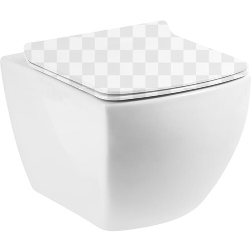 Подвесной унитаз BelBagno Carina BB514CHR без сиденья