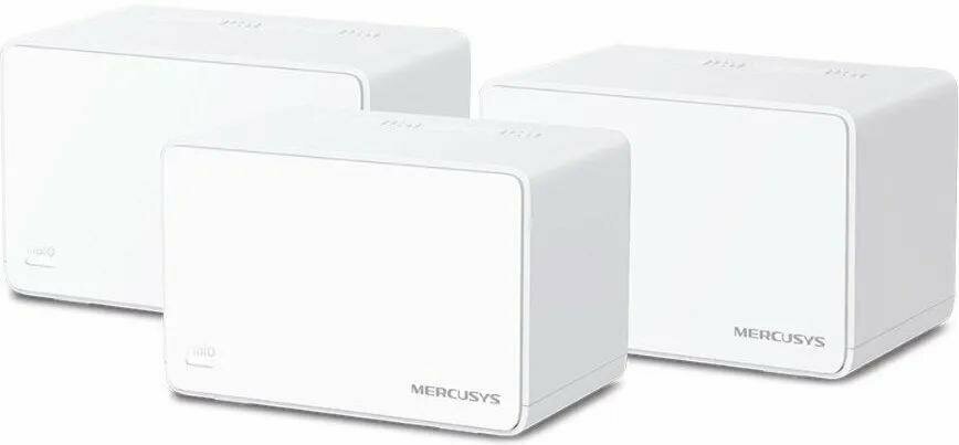 Бесшовный Mesh роутер Mercusys Halo H80X(3-pack) AX3000 10/100/1000BASE-TX белый (упак:3шт)