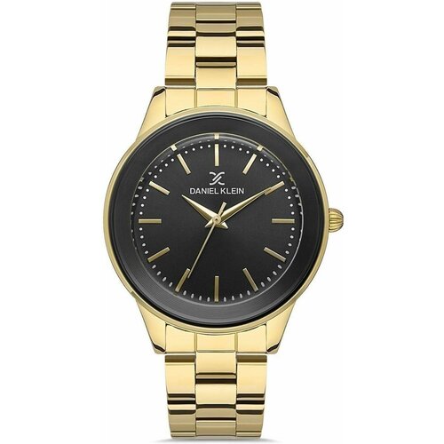 наручные часы daniel klein premium черный зеленый Наручные часы Daniel Klein Premium, золотой, черный