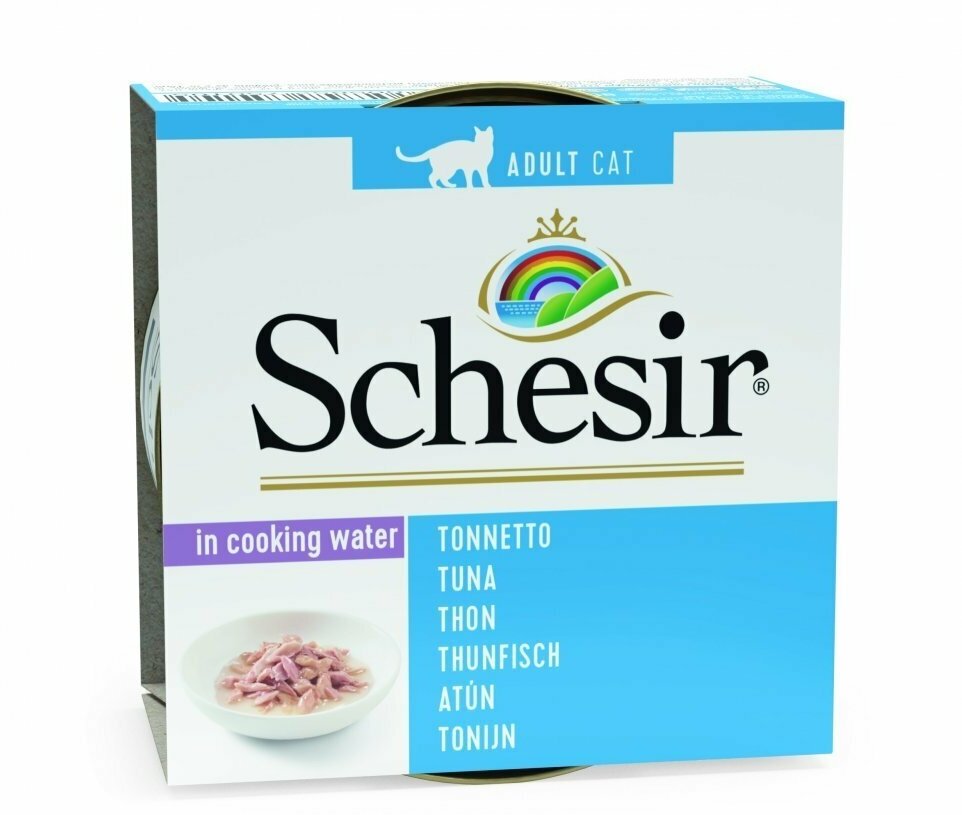 Влажный корм для кошек Schesir с тунцом 85 г (паштет) - фотография № 10