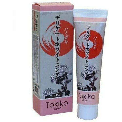 Tokiko Зубная паста Japan нежное отбеливание Gentle whitening, 150 г