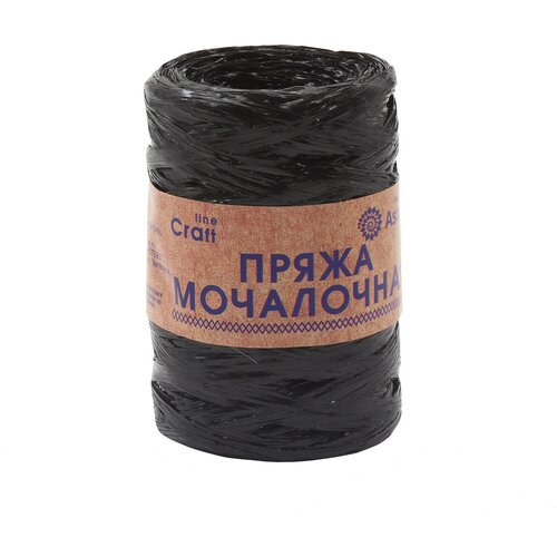 Пряжа для вязания Astra Premium 'Мочалочная' 50гр. 200м (100% полипропилен) (черный), 10 мотков