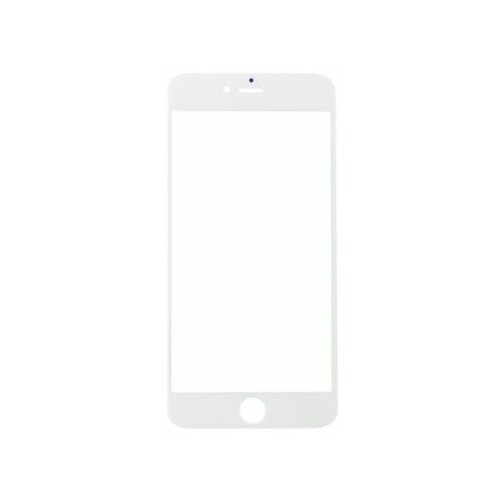 Стекло для iPhone 6 Plus белое