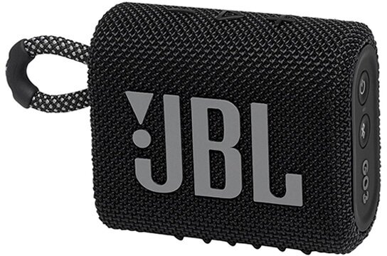 JBL Беспроводная влагостойкая колонка JBL GO 3 Black черная JBLGO3BLK