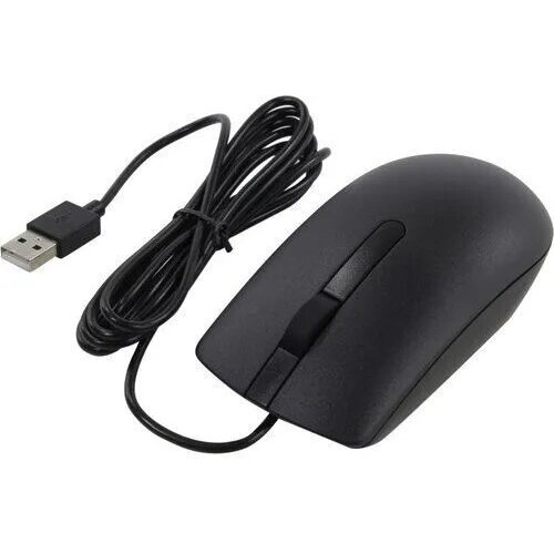 Мышь Dell Optical Mouse MS116c (OEM) USB 3btn+Roll