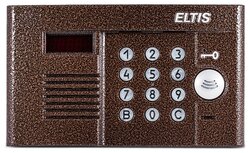 Вызывная (звонковая) панель на дверь ELTIS DP303-FDC16 медь