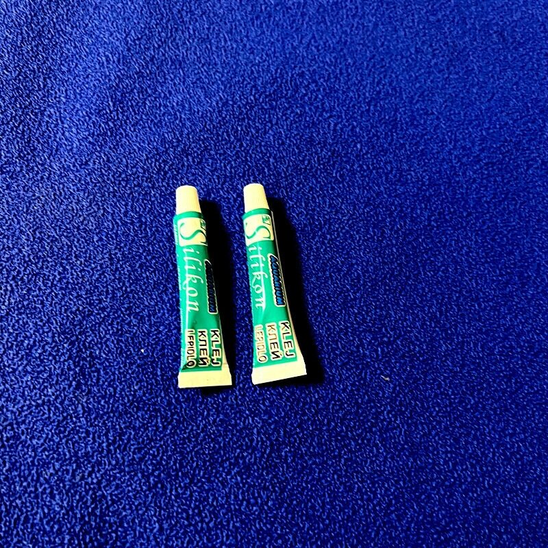 фото Клей герметик по 8мл-2 шт. прозрачный для стекольных работ.