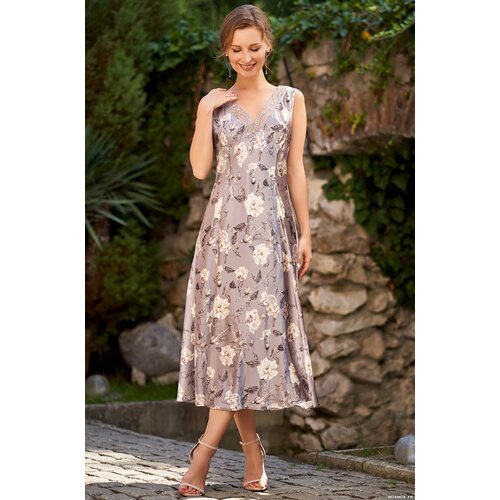 Комбинация Gracia 70 шелк Миа-Аморе 3588 серый 3XL 5000₽